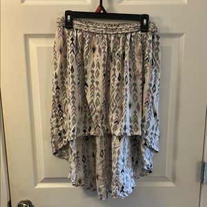 American Eagle outfitters high low skirt large